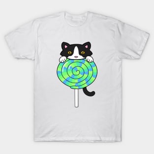 Happy Candy Cat T-Shirt